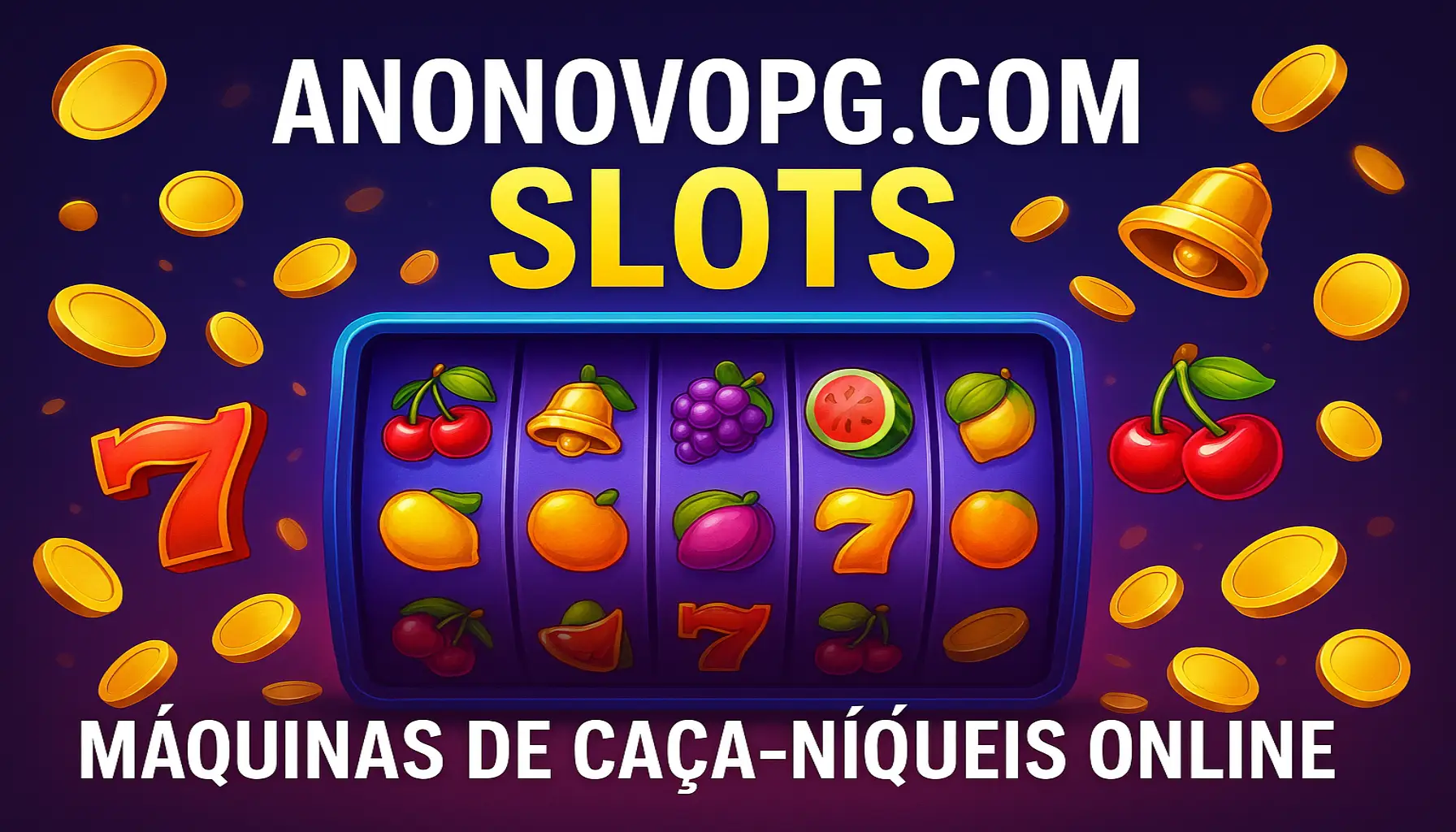 Explore o mundo das slot machines no ANONOVOPG.COM Casino
